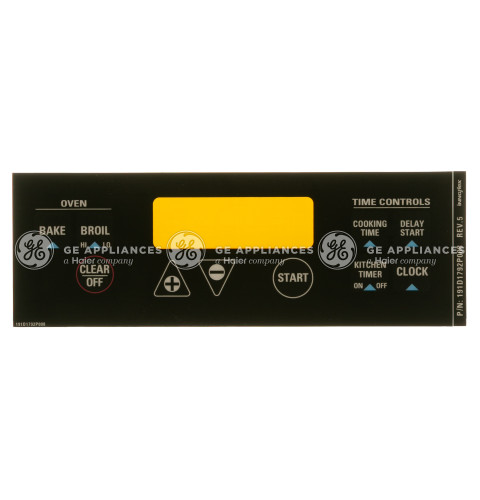 CLOCK PLATE-BLACK