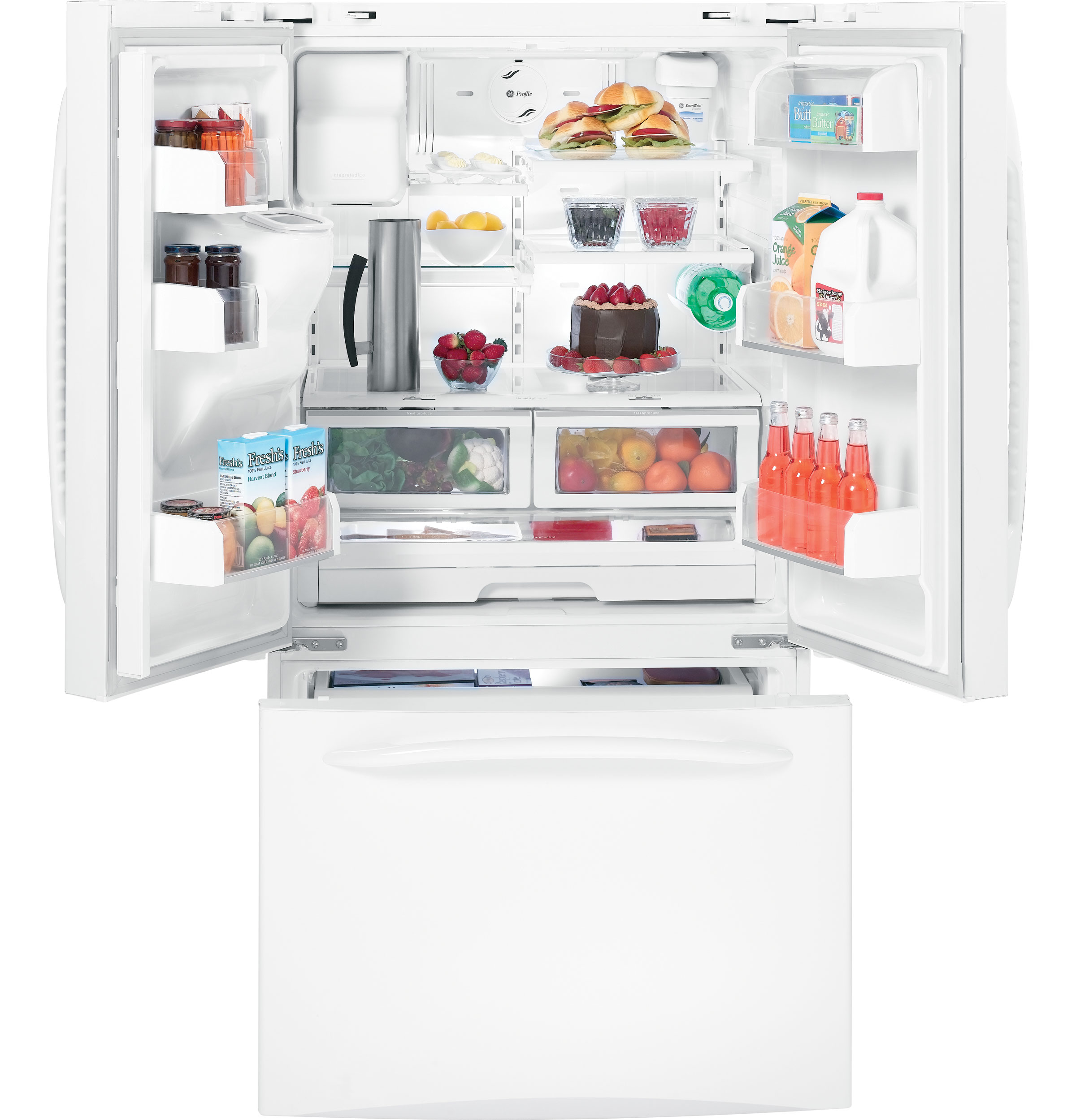 GE Profile™ ENERGY STAR® 25.8 Cu. Ft. French-Door Refrigerator