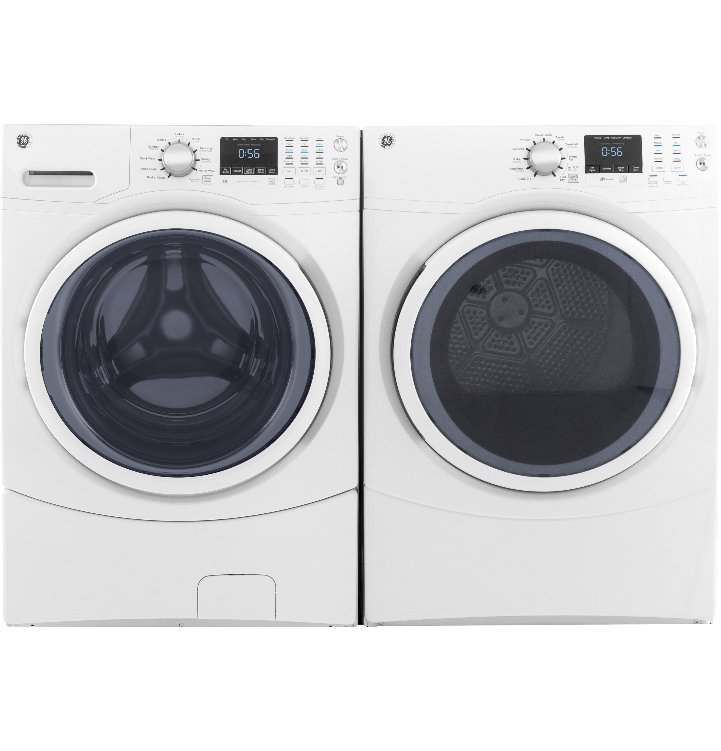GE® 7.5 cu. ft. Capacity Front Load Gas Dryer