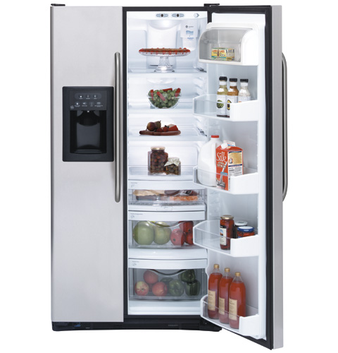 GE 25.4 Cu. Ft. Stainless Side-by-Side Refrigerator