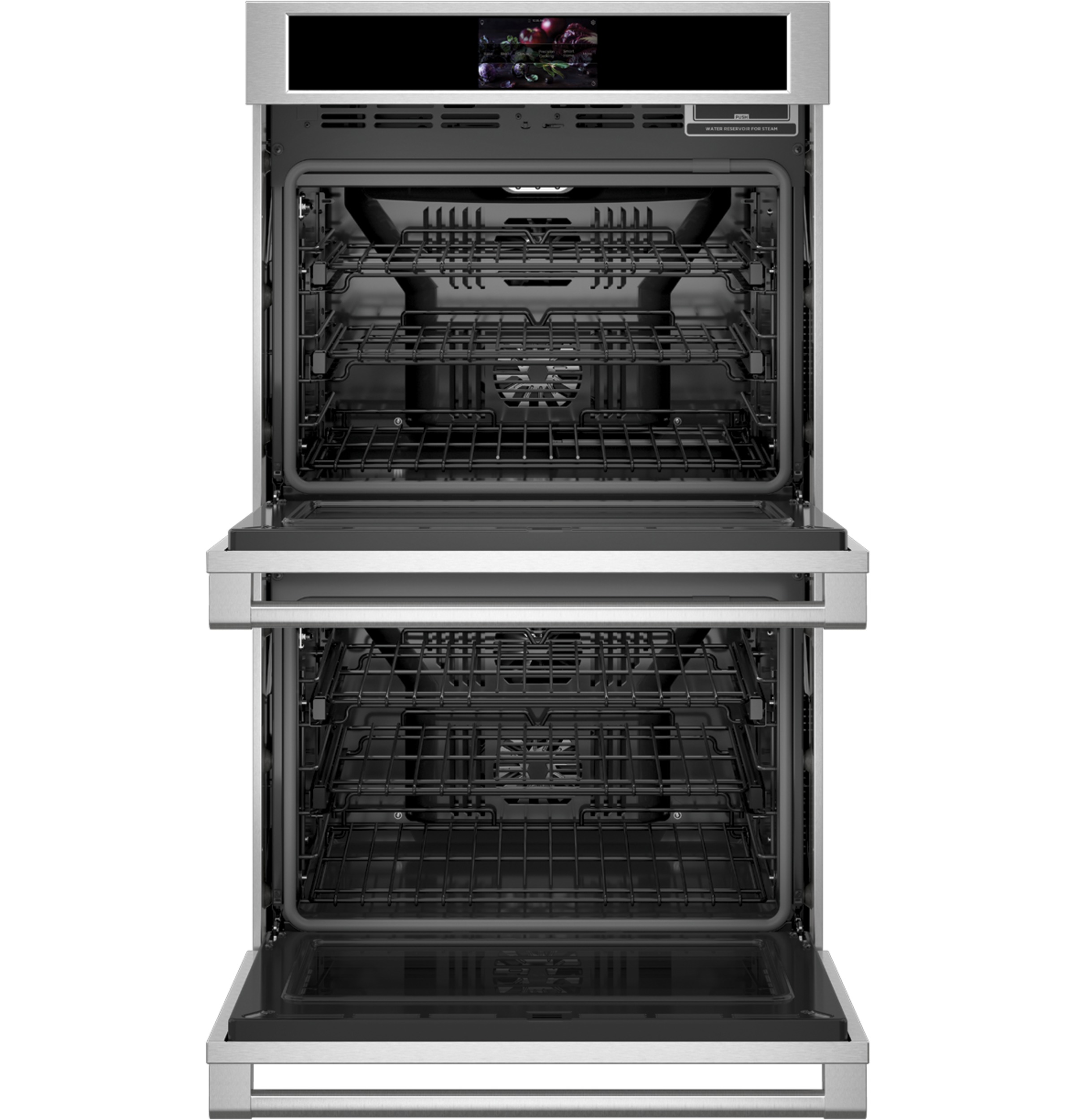 ZTDX1DPSNSS — Monogram 30" Electric Convection Double Wall Oven Statement Collection Monogram