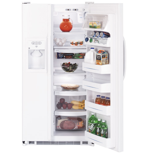 GE® 25.0 Cu. Ft. Capacity Side-By-Side Refrigerator