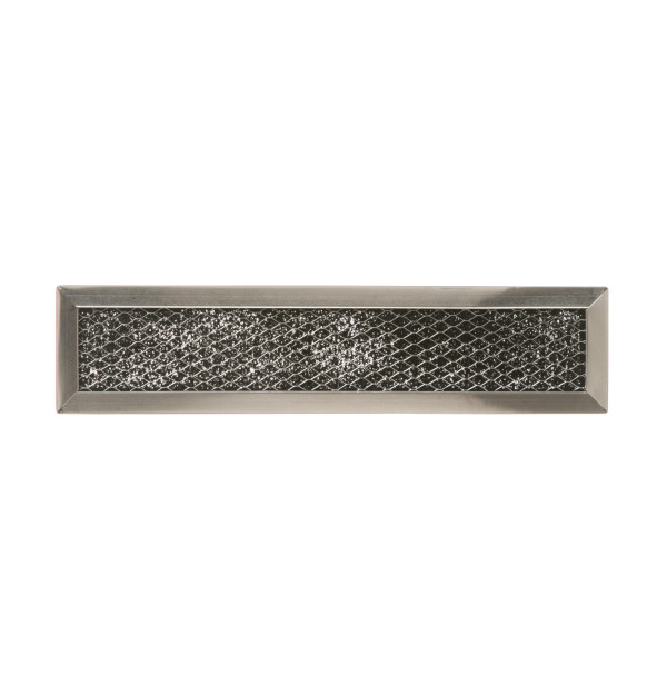 Charcoal filter replacement for microwaves with push button filter door