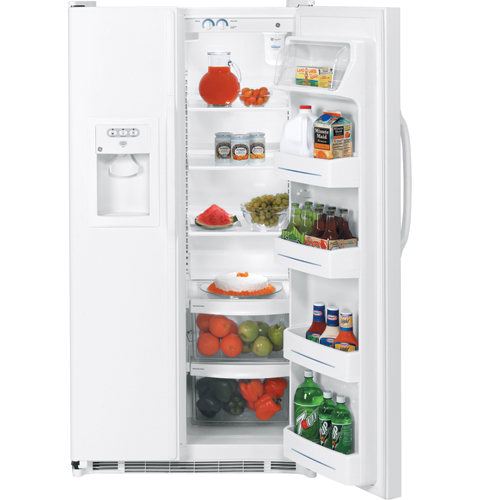 GE® 22.0 Cu. Ft. Side-By-Side Refrigerator with Dispenser