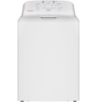Hotpoint® 4.0 cu. ft. Capacity Washer with Stainless Steel Basket,Cold Plus and Water Level Control​ — Model #: HTW265ASWWW