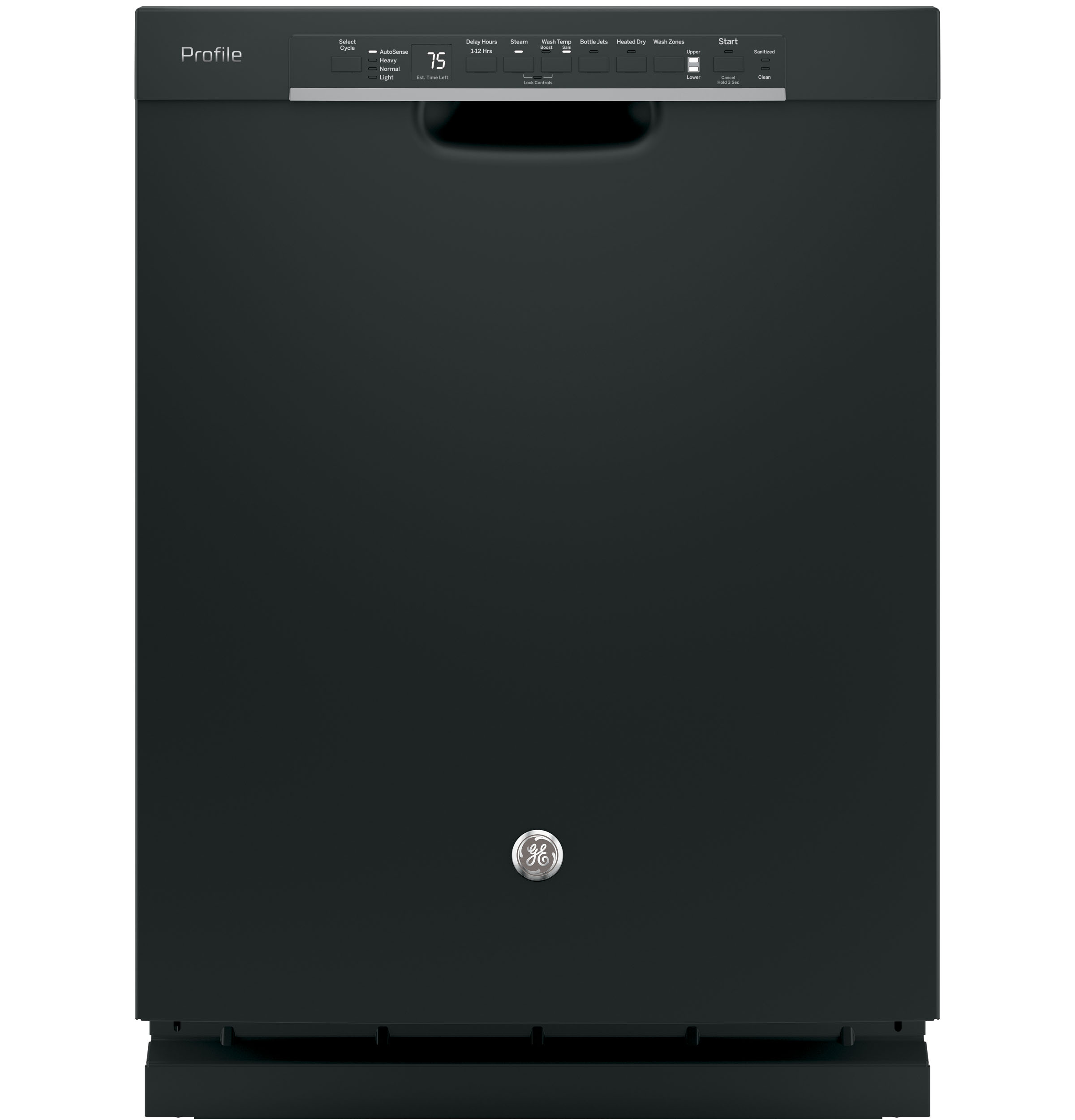 GE Profile™ Stainless Steel Interior Dishwasher with Front Controls