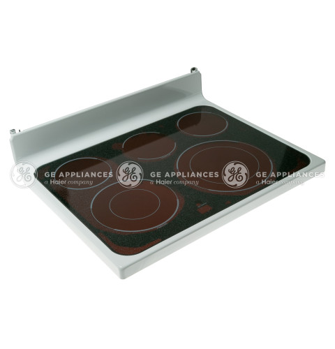 RANGETOP GLASS ASSEMBLY (WHITE)