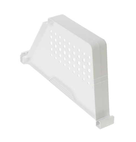 Refrigerator bottom basket divider