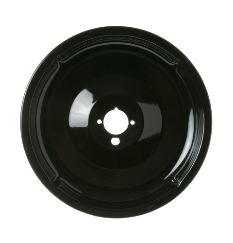 Gas range large black porcelain burner bowl