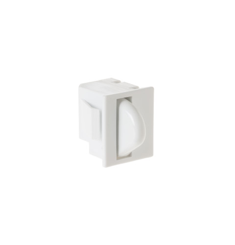 Refrigerator door switch  (Yes, the light does go out when you close the door!)