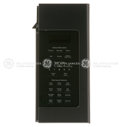 BLACK STAINLESS CONTROL PANEL WHITE LED