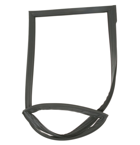 Refrigerator dark gray fresh food door gasket