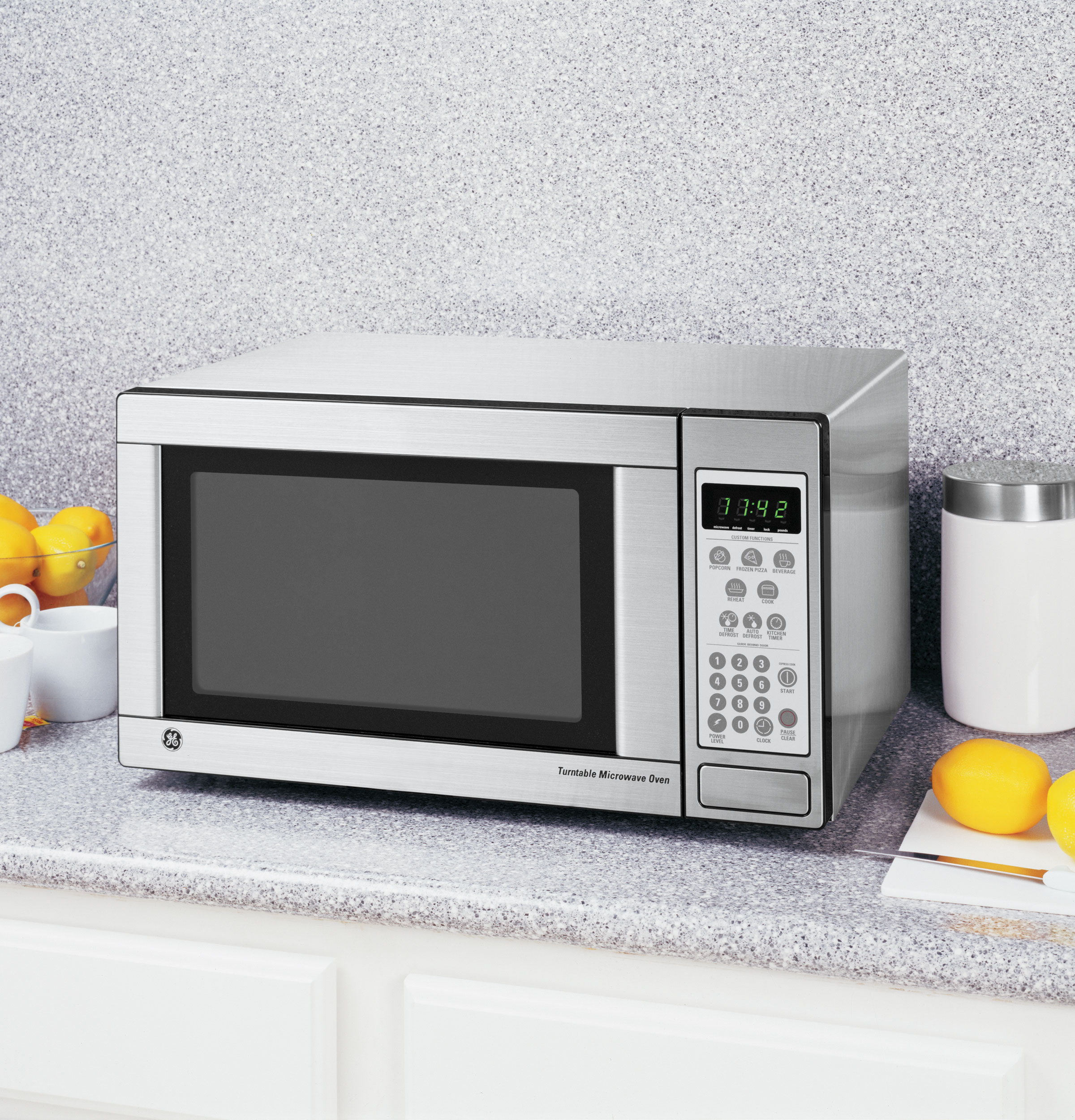 GE® 1.1 Cu. Ft. Capacity Countertop Microwave Oven