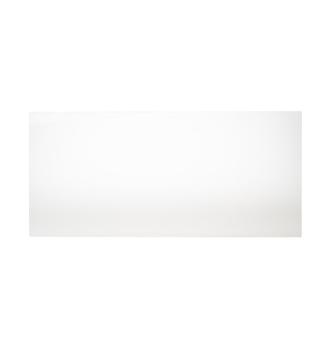 Refrigerator glass insert for the veg bin cover frame