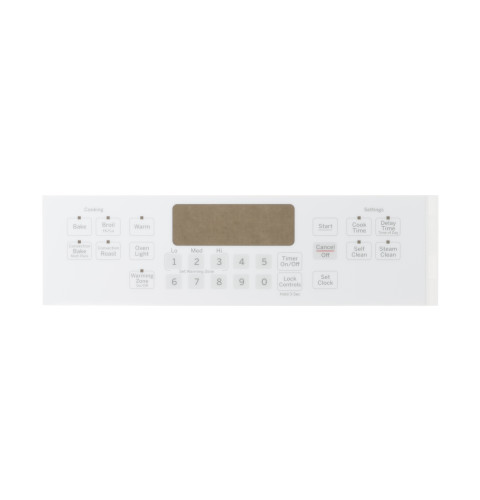 RANGE CONTROL PANEL - WHITE