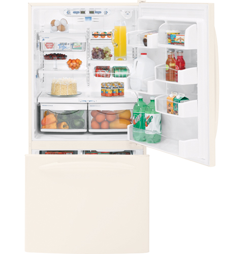 GE Profile™ ENERGY STAR® 22.2 Cu. Ft. Bottom-Freezer Drawer Refrigerator with Internal Dispenser