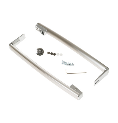 Refrigerator stainless steel handle assembly