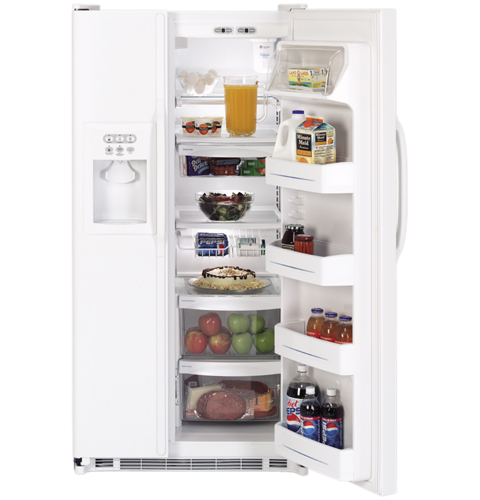 GE® 25.0 Cu. Ft. Capacity Side-By-Side Refrigerator with Dispenser