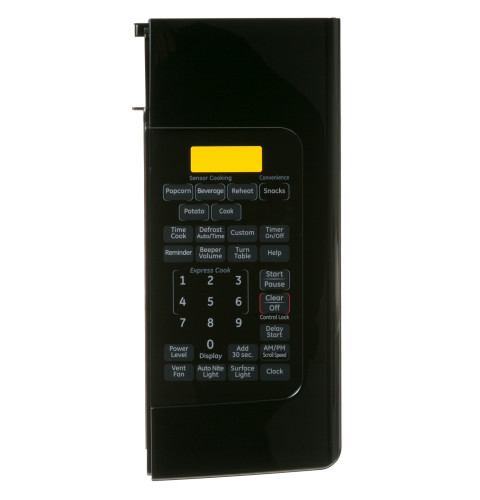 MICROWAVE CONTROL PANEL - BLACK