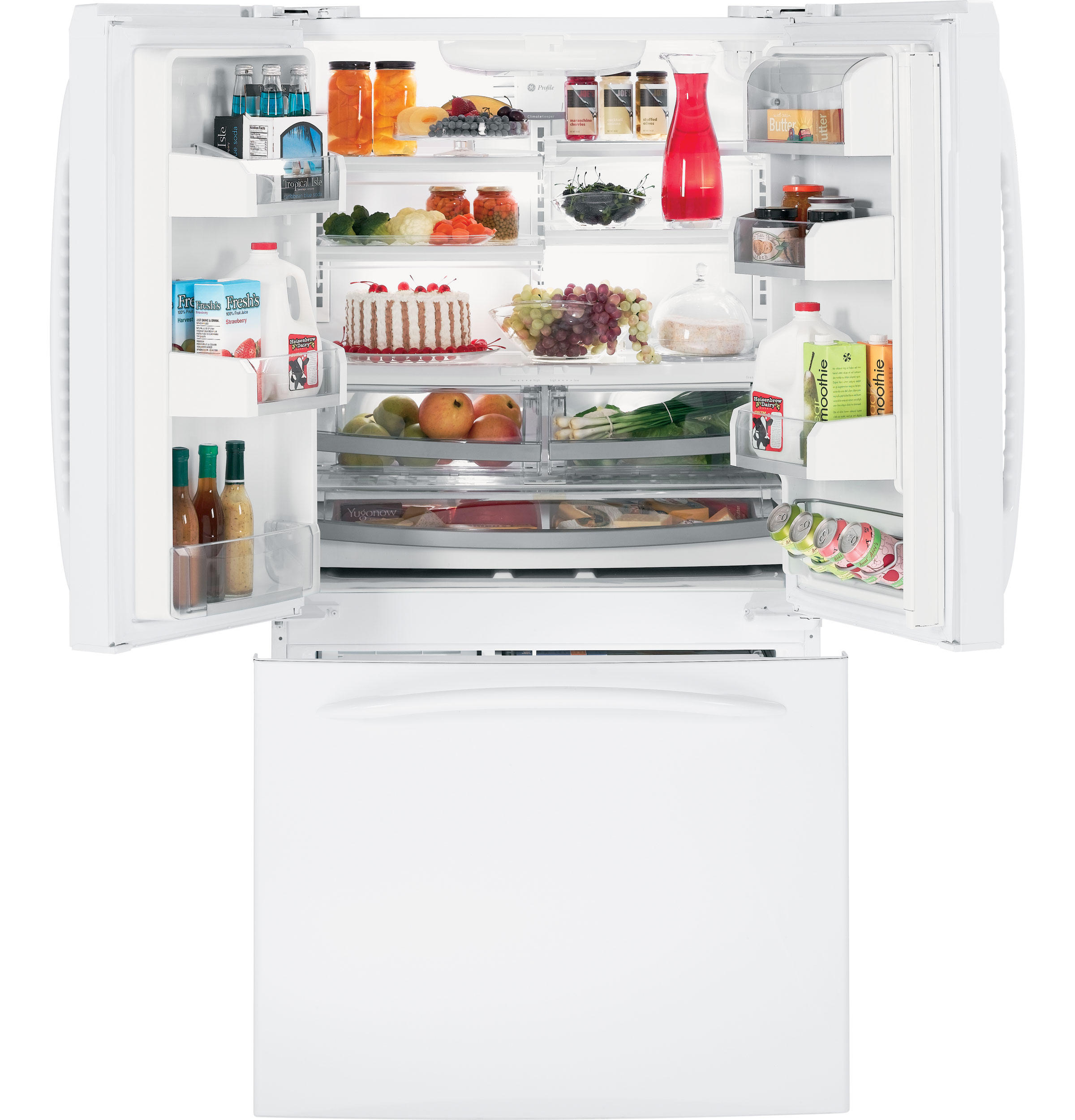 GE Profile™ ENERGY STAR® 20.8 Cu. Ft. French-Door Refrigerator