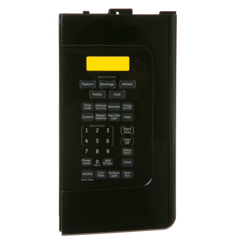 MICROWAVE CONTROL PANEL - BLACK