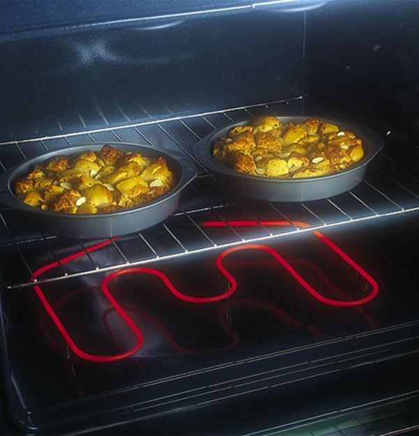 Six-pass bake element