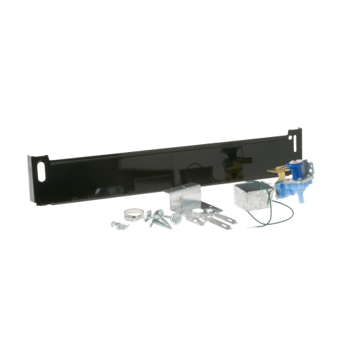 Conversion kit for converting a portable dishwasher to an under counter installation