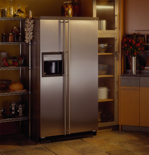 GE Monogram® Built-In Side by Side Refrigerator 1/4