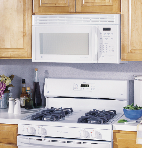 GE Spacemaker® Over-the-Range Microwave Oven with Recirculating Venting