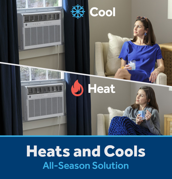 Cools & Heats Large Rooms