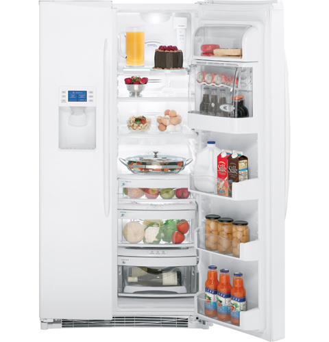 GE Profile™ 25.5 Cu. Ft. Side-by-Side Refrigerator