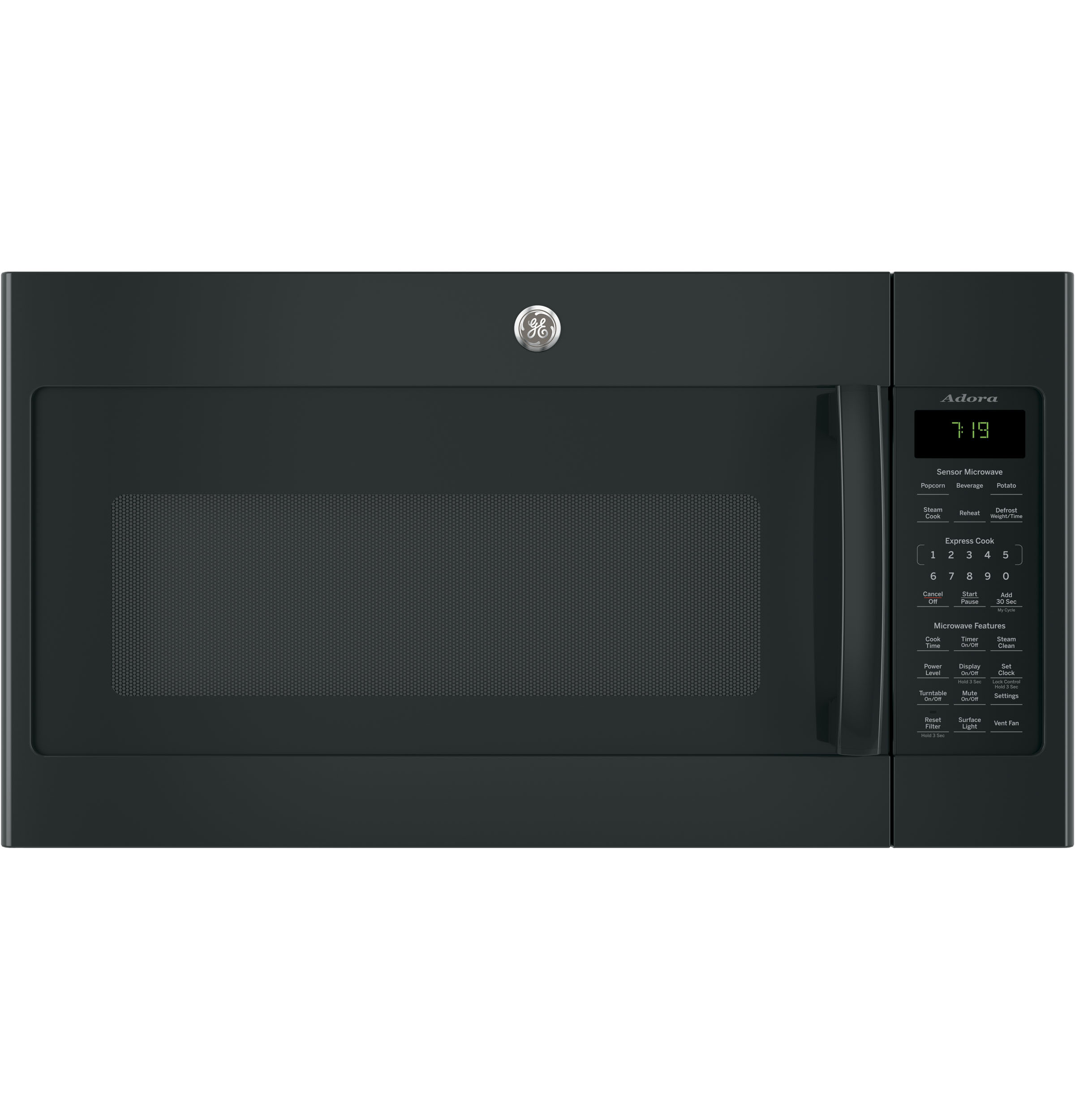 Adora series by GE® 1.9 Cu. Ft. Over-the-Range Sensor Microwave Oven