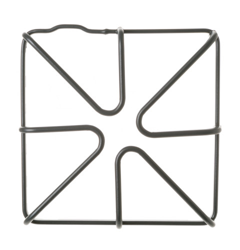 Gas Range Black Matte Steel Grate
