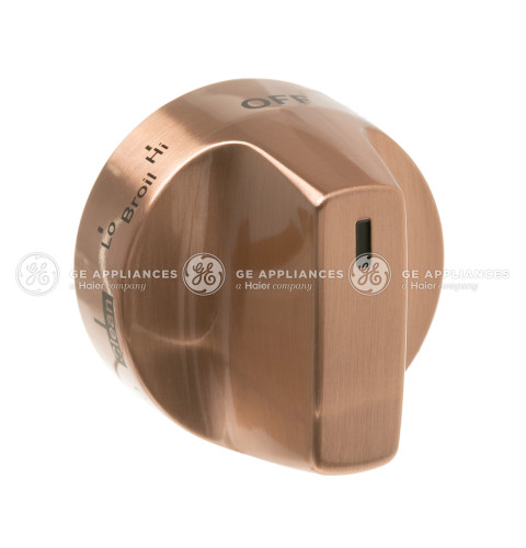 Brushed Copper Oven Control Knob