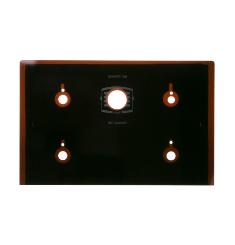 Electric Range Glass Cooktop Black