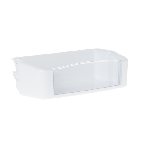 Refrigerator door shelf bin