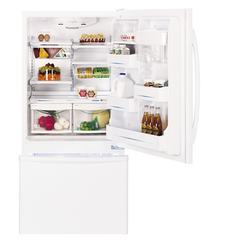 GE® ENERGY STAR® 18.1 Cu. Ft. Bottom-Freezer Drawer Refrigerator