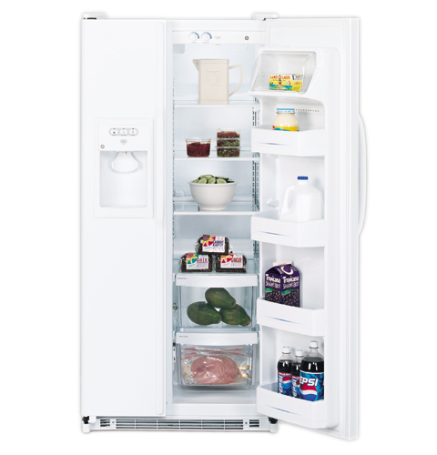 GE® 19.9 Cu. Ft. Side-By-Side Refrigerator with Dispenser