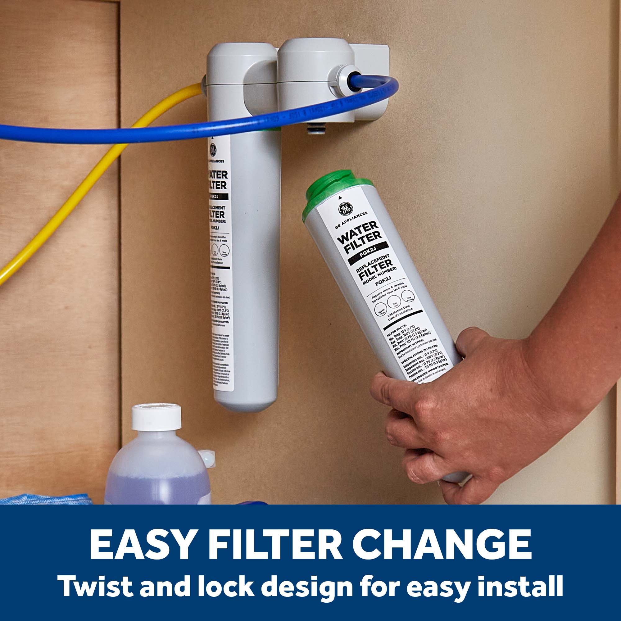 Ge Under Sink Water Filtration System - Thumbnail 3