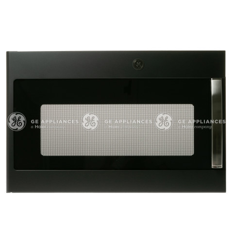 Microwave Door with Flat GE Logo – Dark Slate