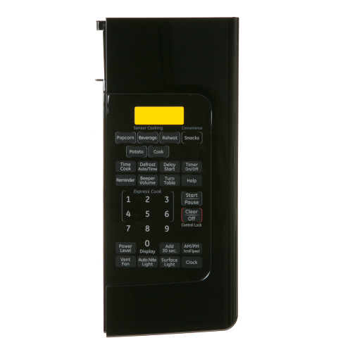 MICROWAVE CONTROL PANEL - BLACK