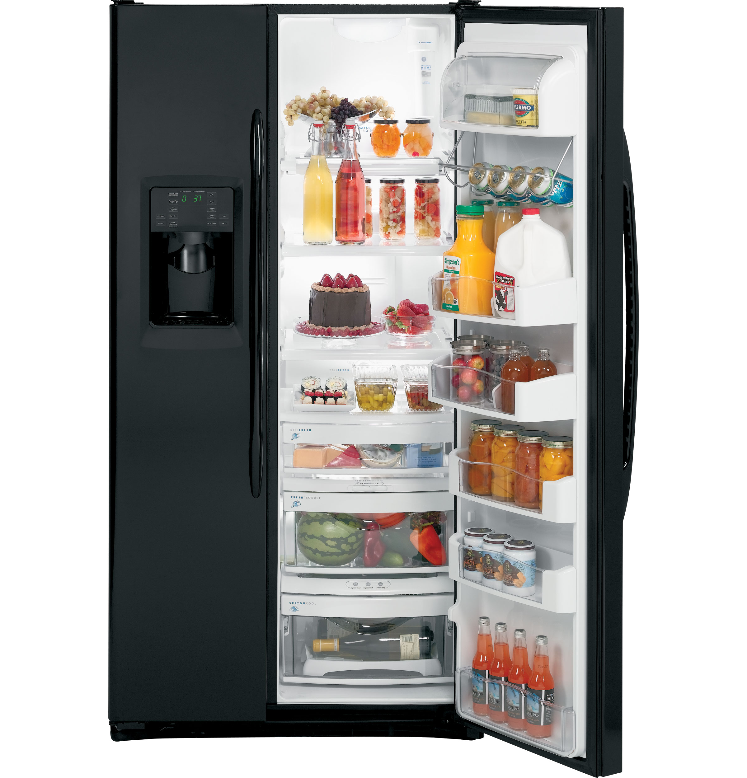 GE Profile™ 24.6 Cu. Ft. Side-by-Side Refrigerator