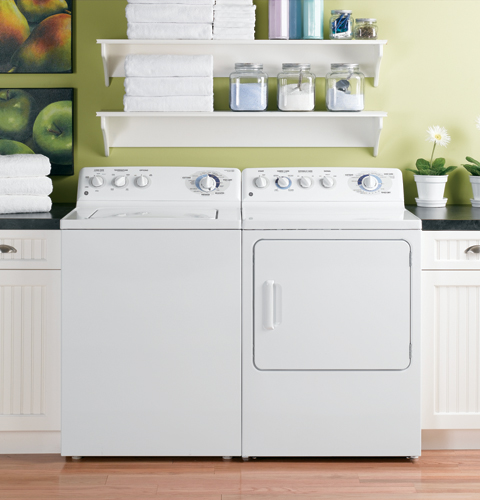 GE® 7.0 Cu. Ft. Super Capacity Electric Dryer