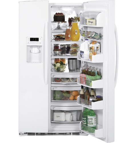 GE® ENERGY STAR® 25.8 Cu. Ft. Side-By-Side Refrigerator with Dispenser