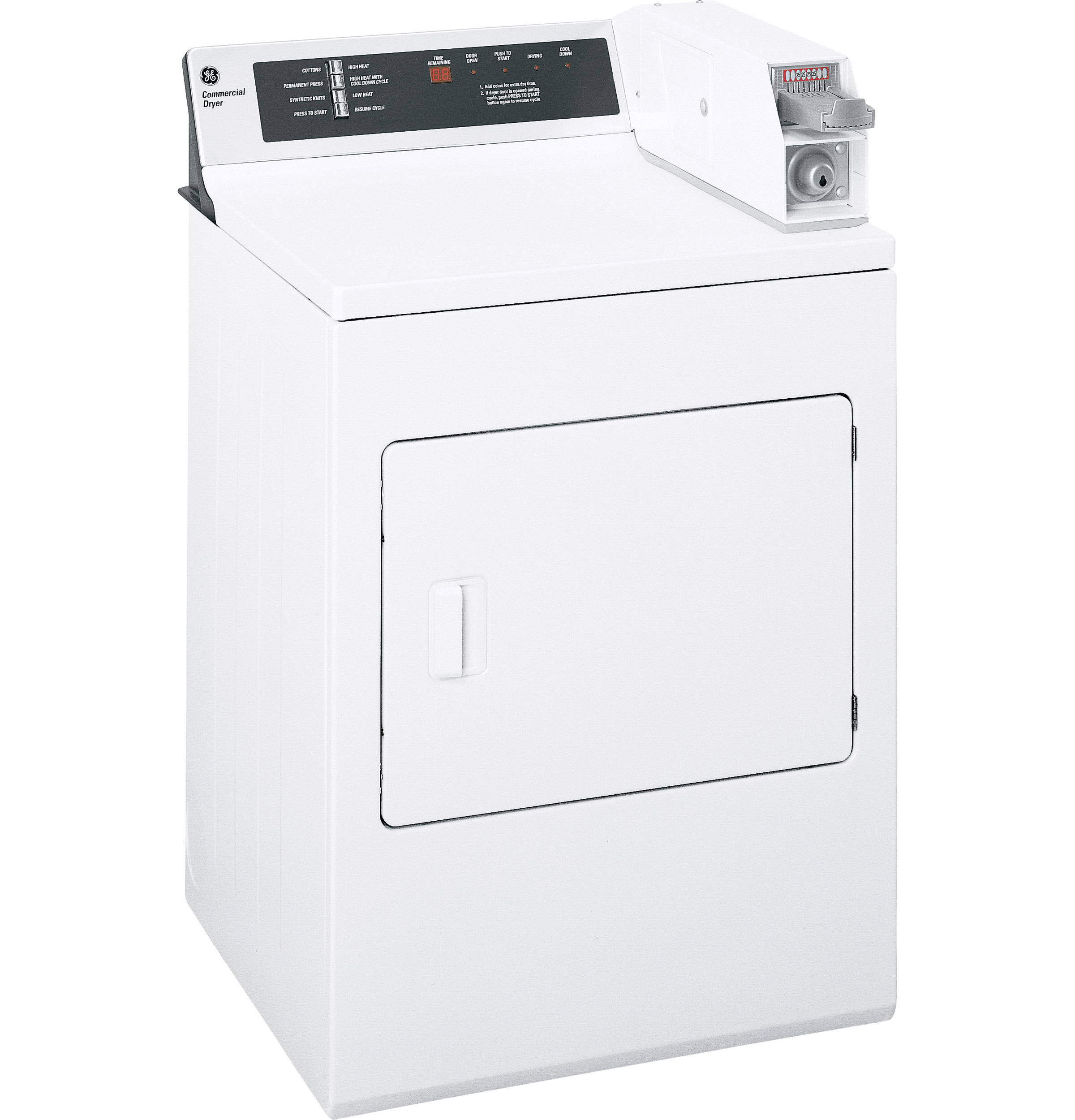 GE® Commercial Frontload Gas Dryer