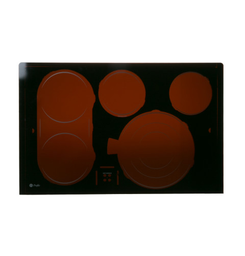 Glass cooktop assembly (black)