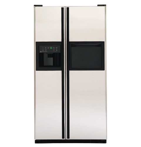 GE Profile Performance™ 23.7 Cu. Ft. CustomStyle™ Side-by-Side Refrigerator w/ Refreshment Center & Electronic Monitor