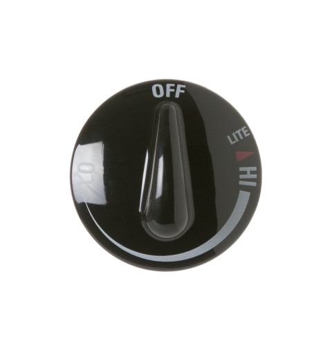 Range black oven knob