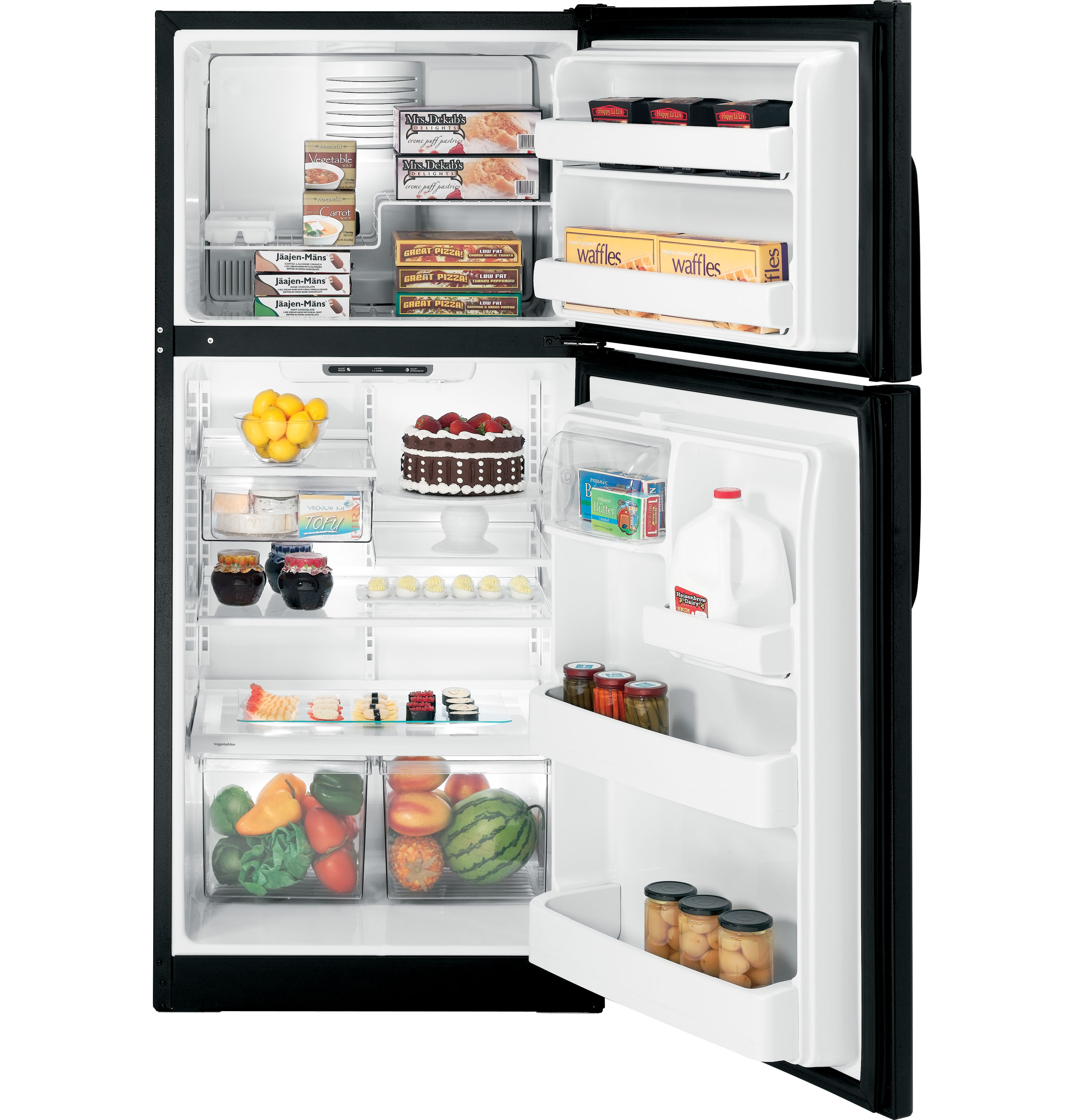 GE® 18.0 Cu. Ft. Top-Freezer Refrigerator
