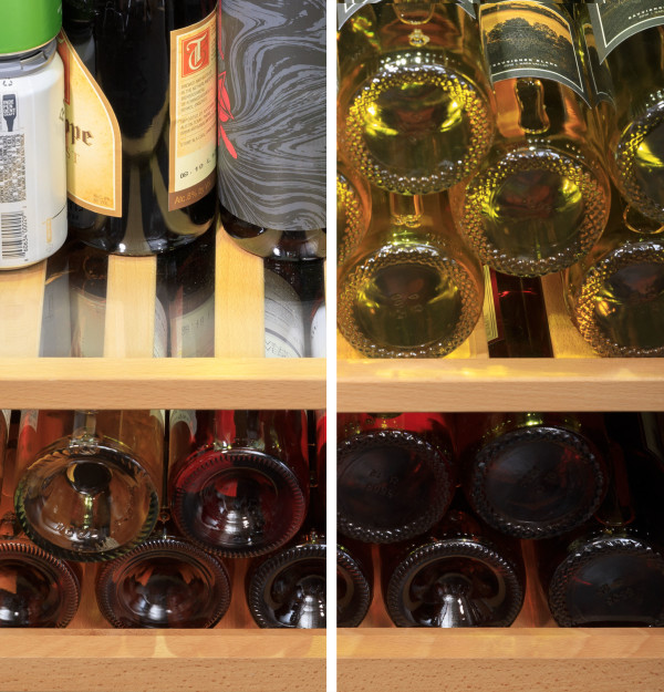 Reversible Glass & Wood Shelves